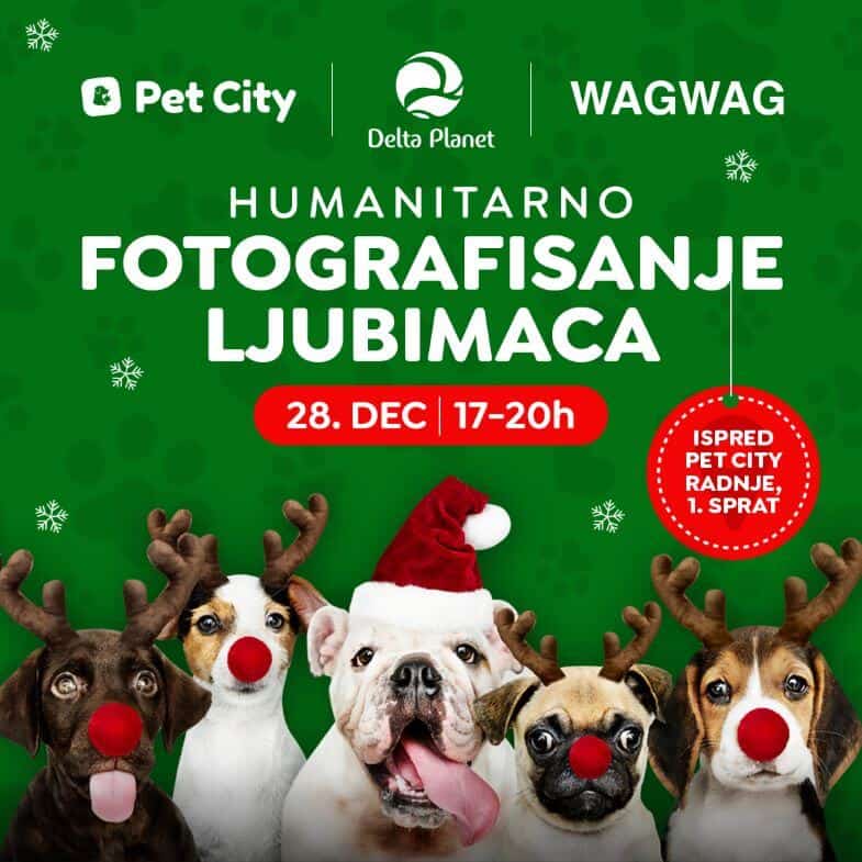 Humanitarno fotografisanje ljubimaca 28. decembra u Delta Planetu