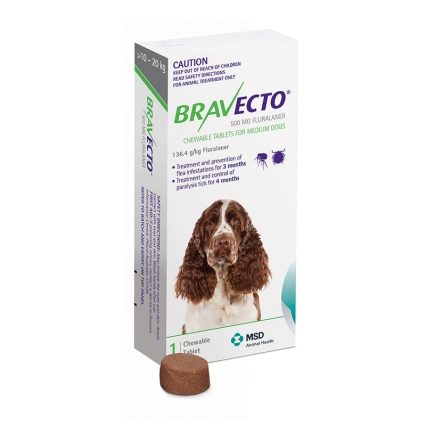 Bravecto 10-20kg – 1 komad