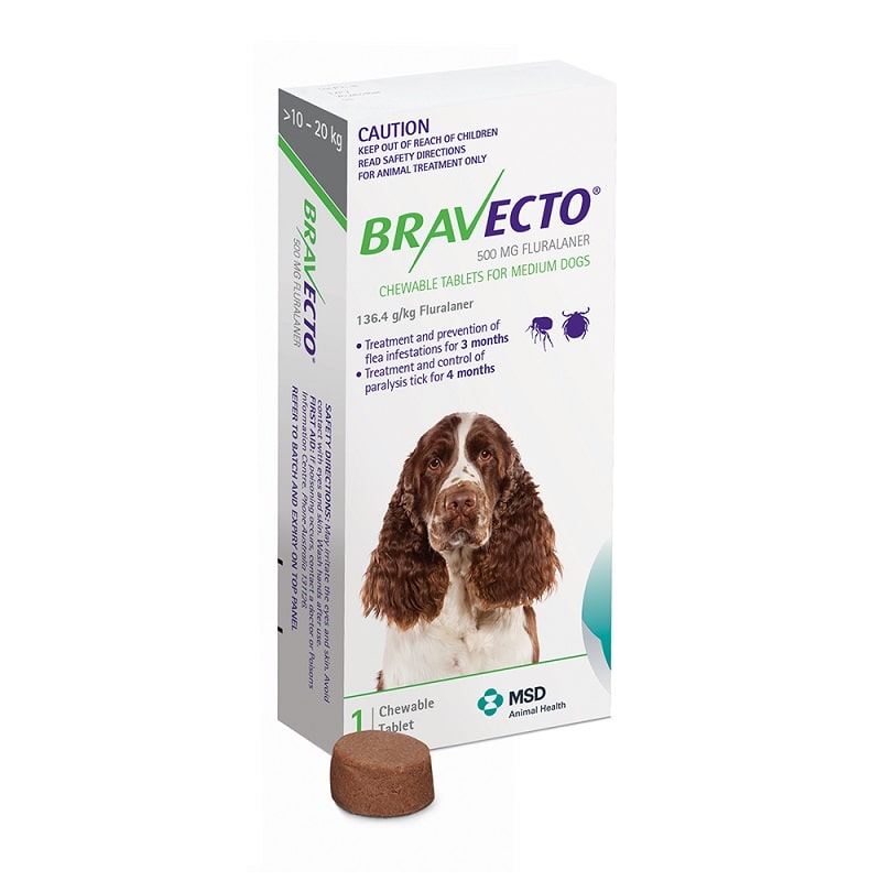 Bravecto 10-20kg – 1 komad
