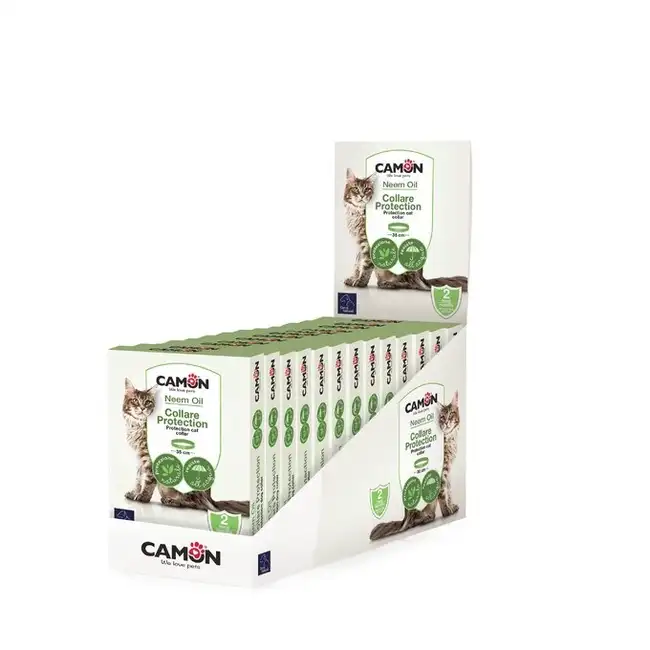 Camon ogrlica protiv buha i krpelja s Neem uljem za mačke 35 cm G901
